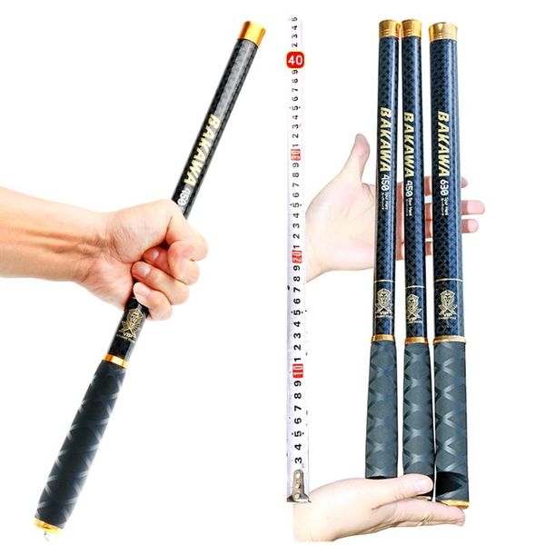 

boat fishing rods josby ultralight super hard short stream hand pole carbon fiber mini casting 4.5/5.4/6.3/7.2 m tackle