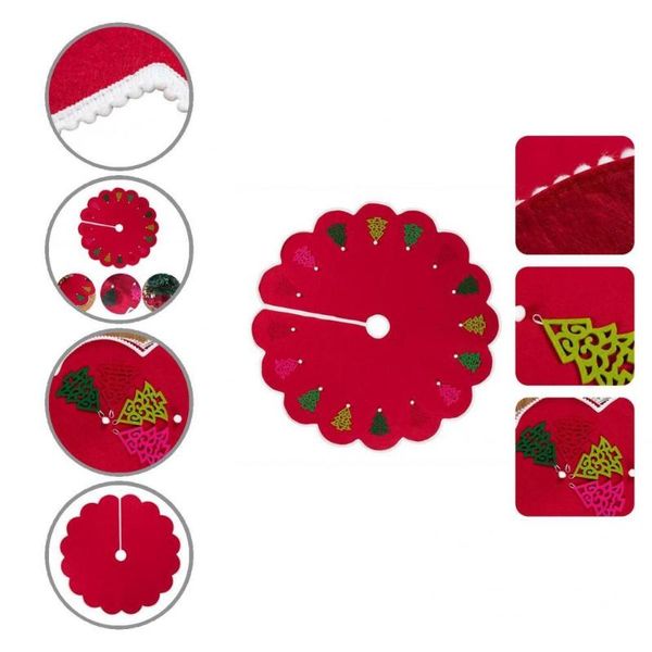 

christmas decorations modern tree skirt rustic red rug holiday skirts xmas