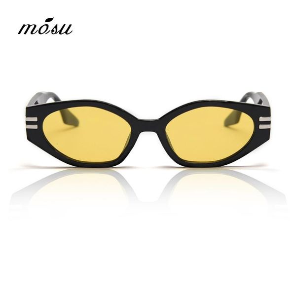 

sunglasses ms brand designer women polarized sun glasses cat eye oculos small uv400, White;black