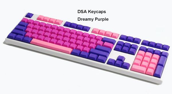

keyboards 1 set pbt dye sublimation keycap no printed dsa profile keycaps for mx switch mechanical keyboard