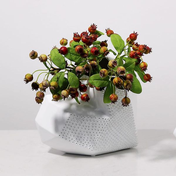 

vases modern minimalist hive love ceramic vase home living room tv cabinet decorated with dried flower arrangements
