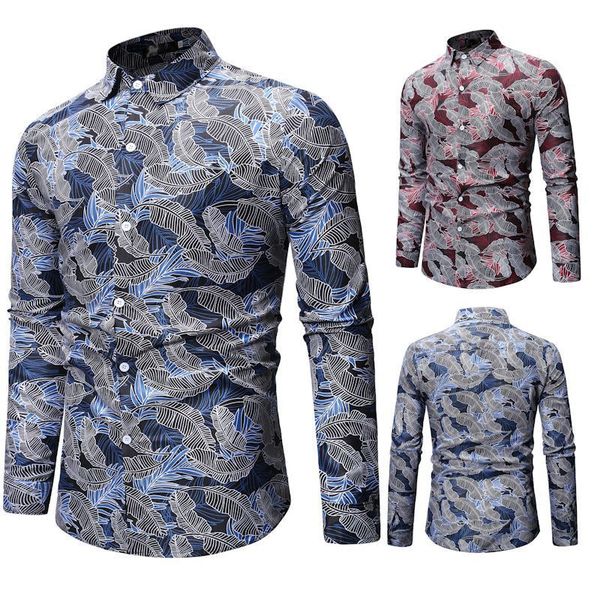 

men's shirts 2021 pring geometric pattern irregular fahion color long leeve bottomed, White;black
