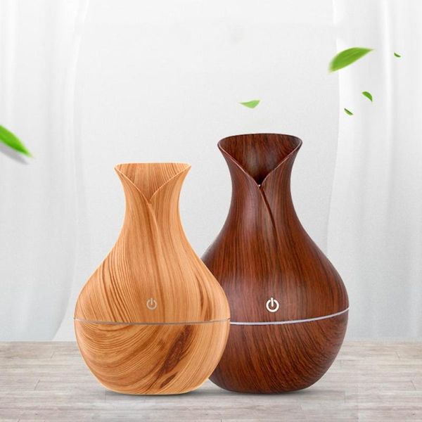 

fragrance lamps usb electric auto home steam humidifier aroma anion car essential oil diffuser air freshener wood grain atomize