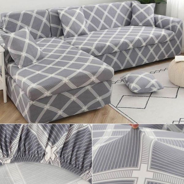 

chair covers svetanya 1pc stretch sofa cover slipcovers 1234-seater l shaped printed couch case