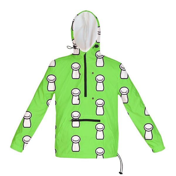 

men's hoodies & sweatshirts dream smp dreamwastaken hoodie 3d print mens hooded jacket slim fit homme trendy windbreaker brand clothing, Black