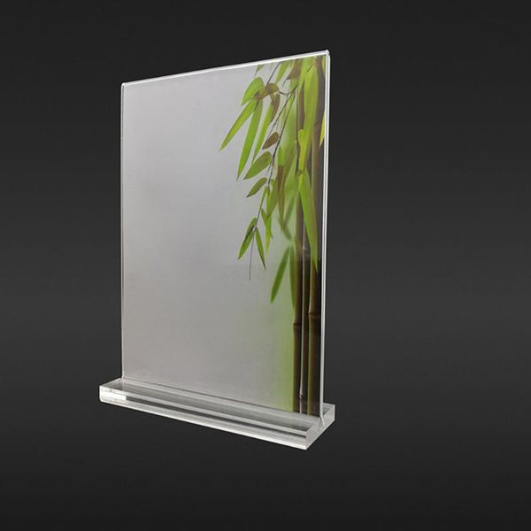 

frames acrylic clear tanding frame display home table stand for picture po card