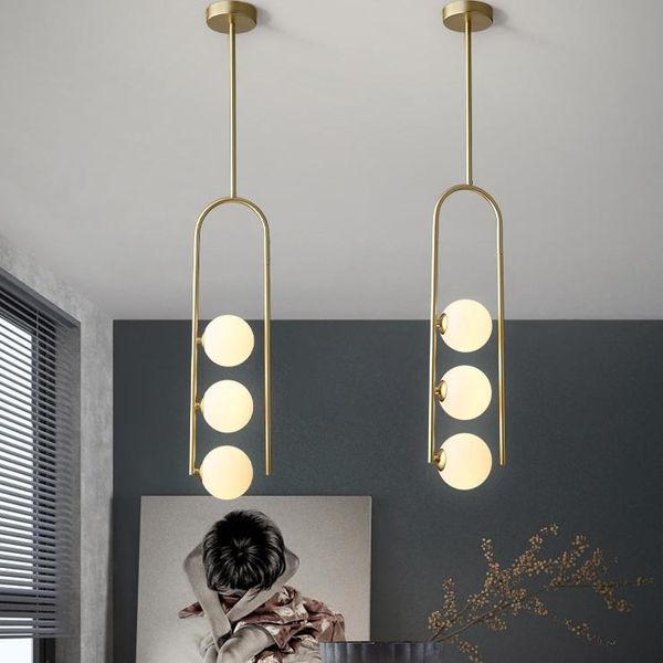 

pendant lamps northern europe dining-room droplight triplex contemporary desk lamp table dining room meal aureate ball droplig