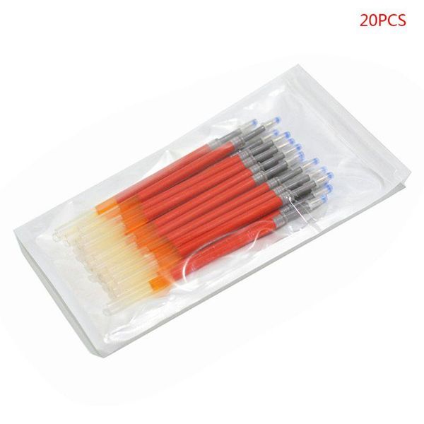 

20pcs neutral ink gel pen refill black blue red 0.5mm school stationery n7ma pens