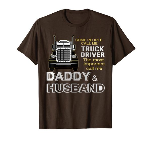 

Gift for Trucker - Truck driver Daddy t shirt, Mainly pictures