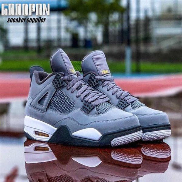 

cool grey jumpman 4 4s fashion shoe mens basketball shoesa49