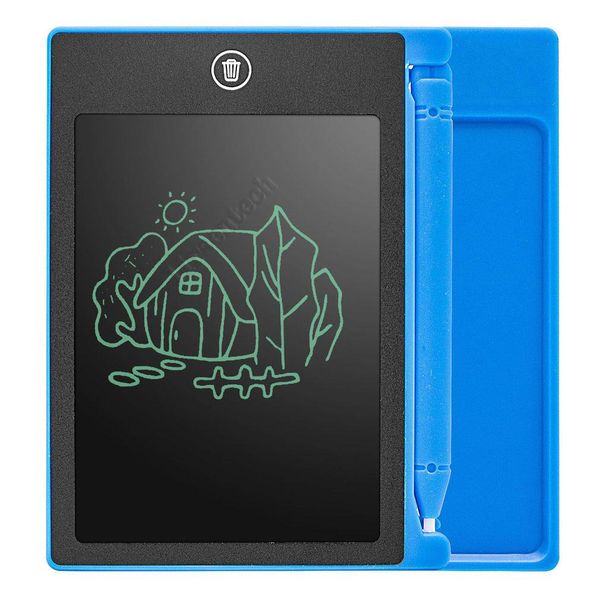 

4.4 inch small size smart drawing writing boards lcd tablet digital portable doodle board led panel toys for kids memos pad with upgraded pe