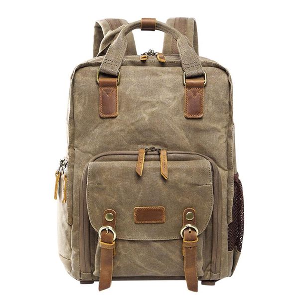 

outdoor sport bag men women hunting camping travel vintage pography backpack waterproof canvas bags