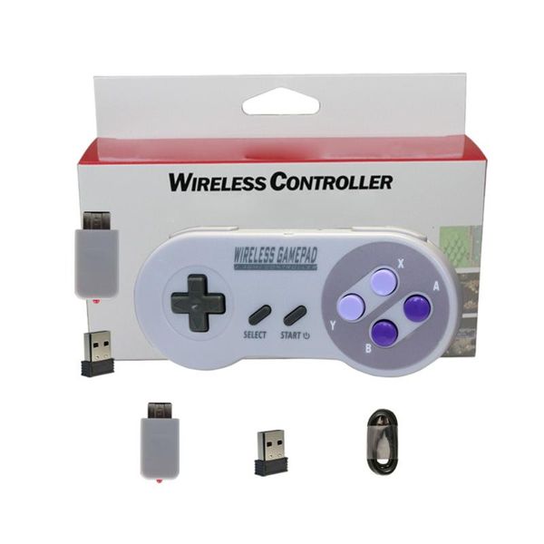 

game controllers & joysticks 2.4ghz wireless controller for nes (snes) super classic mini gaming joystick joypad gamepad accessorie