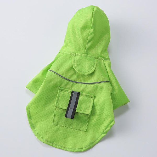 

dog apparel small raincoat pet waterproof coat jacket puppy chihuahua pomeranian poodle clothing rainwear hooded outfit