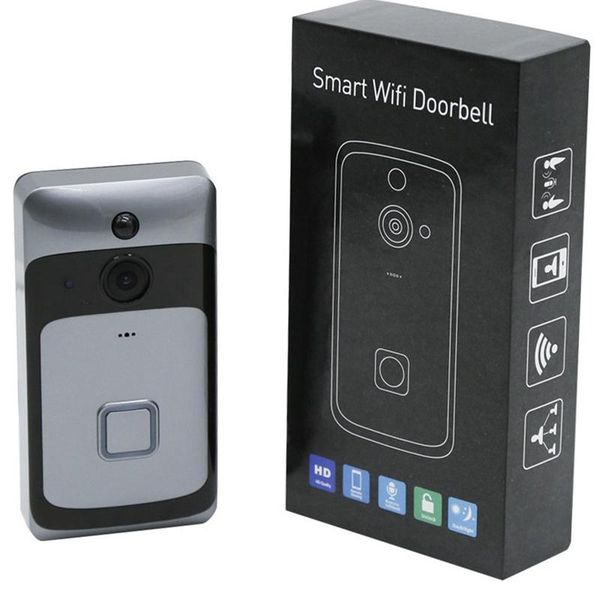 

video doorbell wireless camera hd network anti-theft mobile phone remote monitoring wifi doorbells