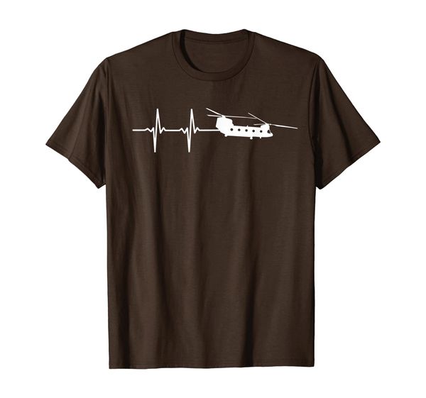 

EKG Heartbeat CH-47 Chinook Military Helicopter Shirt T-Shirt, Mainly pictures