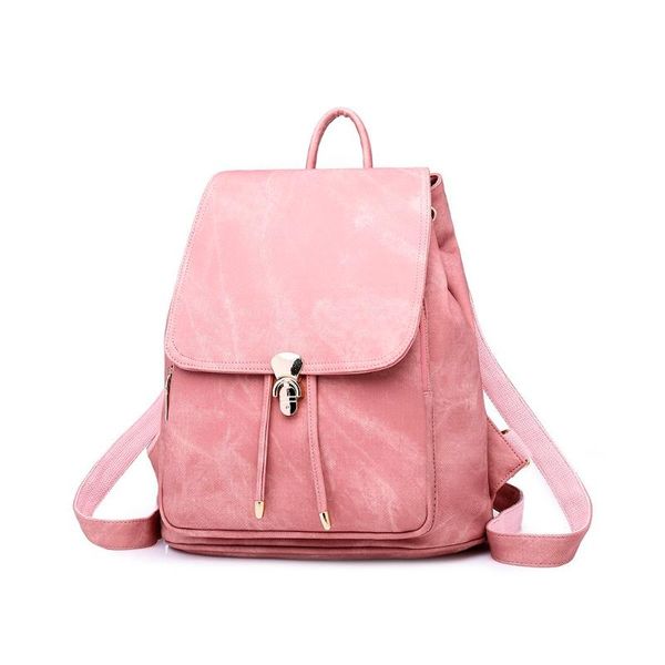 

backpack ocardian girl imitation denim retro female student travel pu school bags fashion style mochila gift 21.sep.26