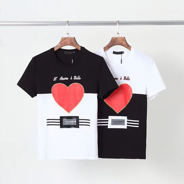 

21ss fashion men casual mens designer t shirt man paris france street shorts sleeve clothing tshirts asian size m-3xl#18, White;black