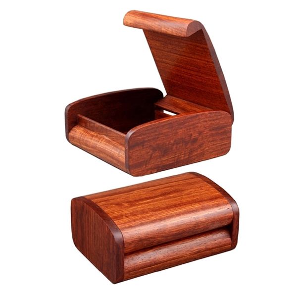 Palisander-Aufbewahrungsbox, Schmuck-Organizer, Schmuckstück, klassische handgefertigte Schmuckschatullen, Holz, Zuhause, Chic, kleiner Behälter 210922