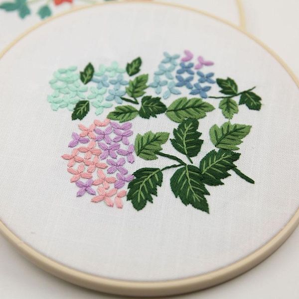 

flowers cross stitch embroidery kit handicrafts diy material kits handmade sewing supplies non-finished products other arts and crafts