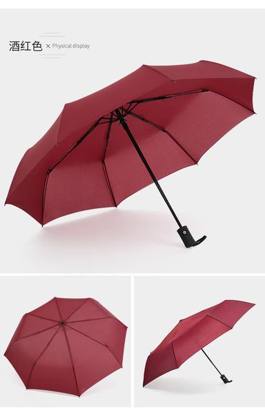 

umbrellas rain and umbrella folding automatic men's business advertising gift