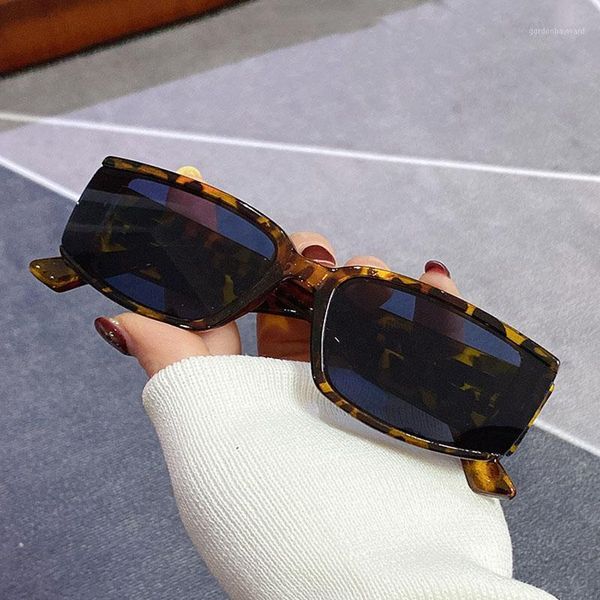 

retro square small frame sunglasses fashion ladies glasses street shooting personality wild wholesale, White;black