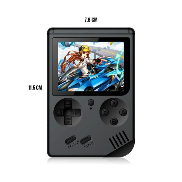 3.0 inç Retro Handheld Game Console Classic Hand Player TV Çıktı Çocuklar için 168 Oyun Aile Taşınabilir Oyuncular