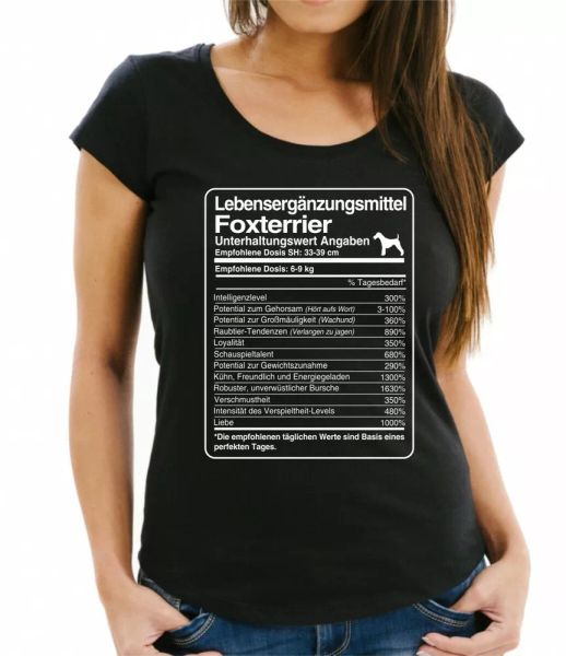 

T-Shirt Womens dose Terrier Life Supplements by siviwonder, Mainly pictures