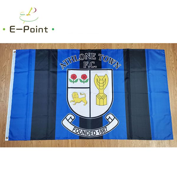 Ирландия Athlone Town AFC 3*5 футов (90 см * 150 см) флаг из полиэстера украшение баннера летающие флаги для дома и сада праздничные подарки