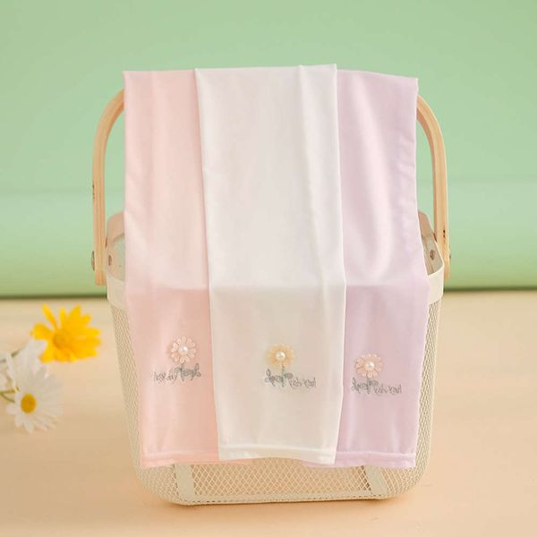 

summer ins elegant sunshade fresh pearl flower ice silk sleeve for women's outdoor missing finger sunscreen