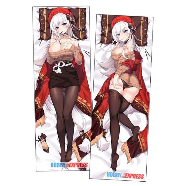 

pillow case hobby express anime dakimakura japanese otaku waifu hugging body cover azur lane belfast zmz00106
