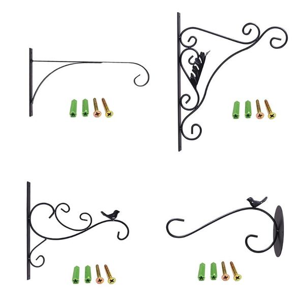 

other garden supplies nordic style wall mounted hanging flower pot support plant bracket hook hanger holder balcony decoration
