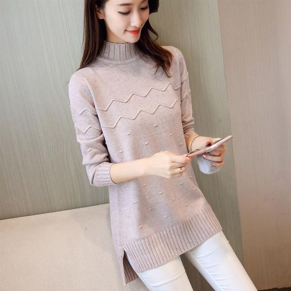 

women's sweaters -coming autumn winter turtleneck pullovers primer shirt long sleeve short slim-fit tight sweater plus size 4xl y15, White;black