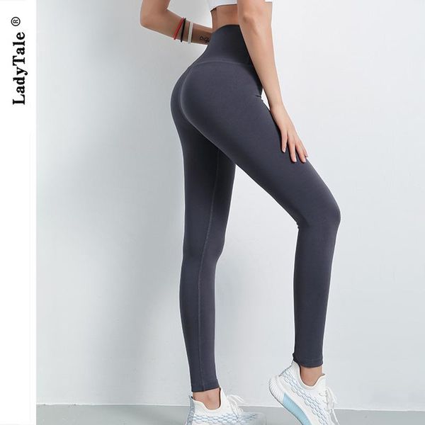 

women's leggings fitness woman tummy control elastic high waist bulift compression sport solid push up tights gym clothing, Black