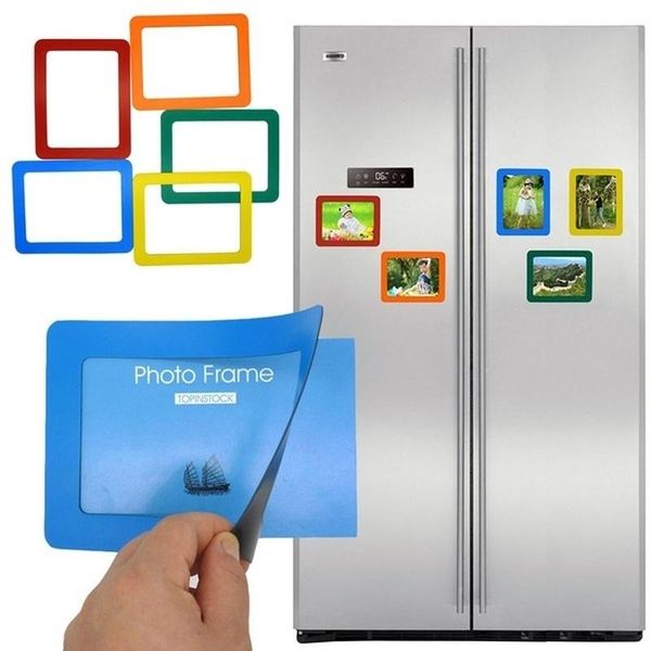 

frames 5inch colorful magnetic picture po magnets frame for refrigerator perfect family pos and memories