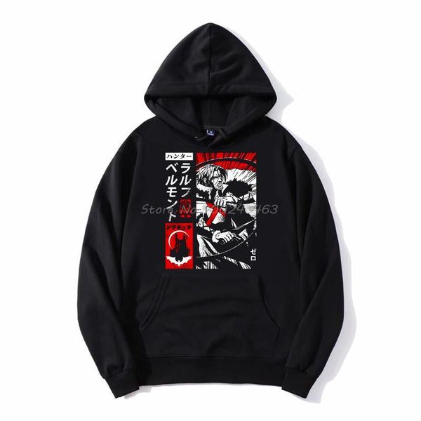 

men's hoodies & sweatshirts printed camiseta trevor belmont retro japanese castlevania hoodie men fleece hooded sweatshirt har, Black