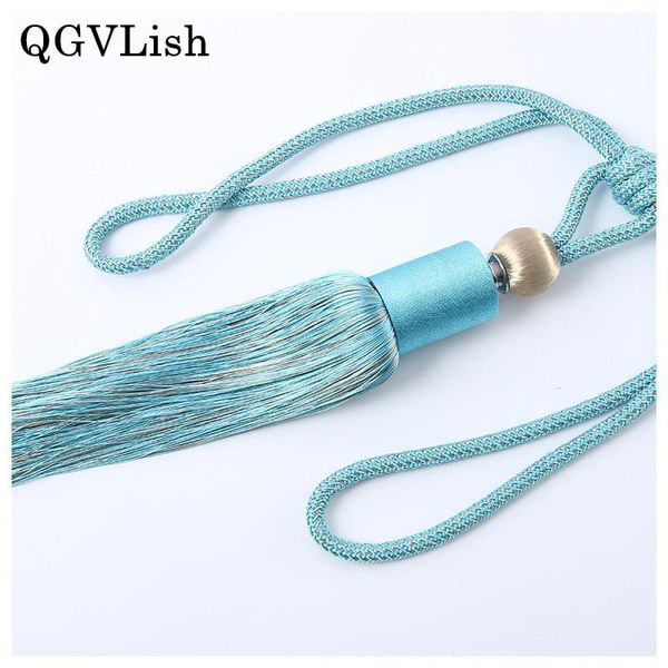 

other home decor qgvlish 2pcs simple curtain tiebacks tassel fringe hanging bind ropes brush buckle straps accessories