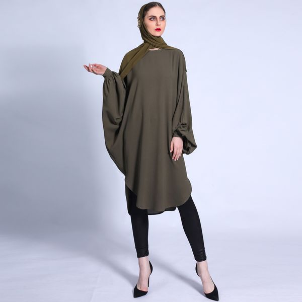 

ramadan eid mubarak batwing abaya dubai turkey islam muslim fashion dress abayas dresses for women robe longue djellaba, Red