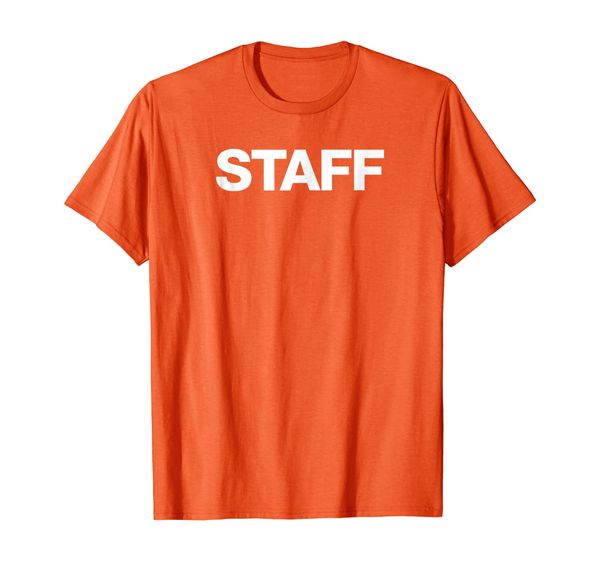 

camp event staff cit counselor shirt double side t-shirt, White;black