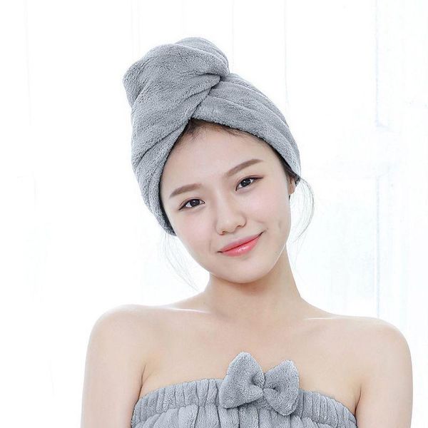 

cycling caps & masks w high-quality magic microfiber hair quick drying absorb moisture towel bath shower wrap outdoor protective hat cap sca, Black