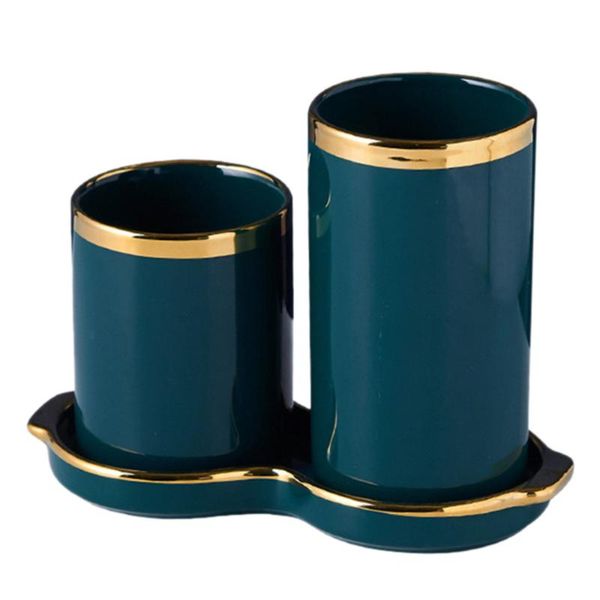 

chopsticks 1pc tableware storage canister rack ceramic cutlery container