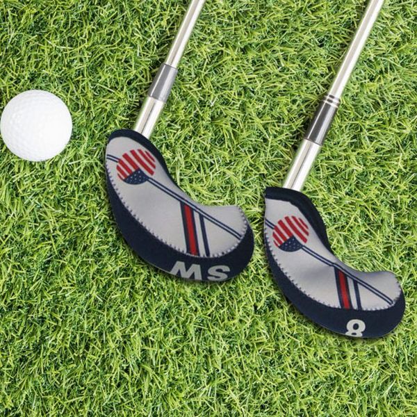 

6 7 8 9 pw a sw golf cover protective portable case sports club iron head bag for easy safety exercise accessory complete set of clubs1