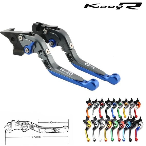 

motorcycle brakes for k1300r k1300 r s / gt adjustable brake clutch rod 2009-2021