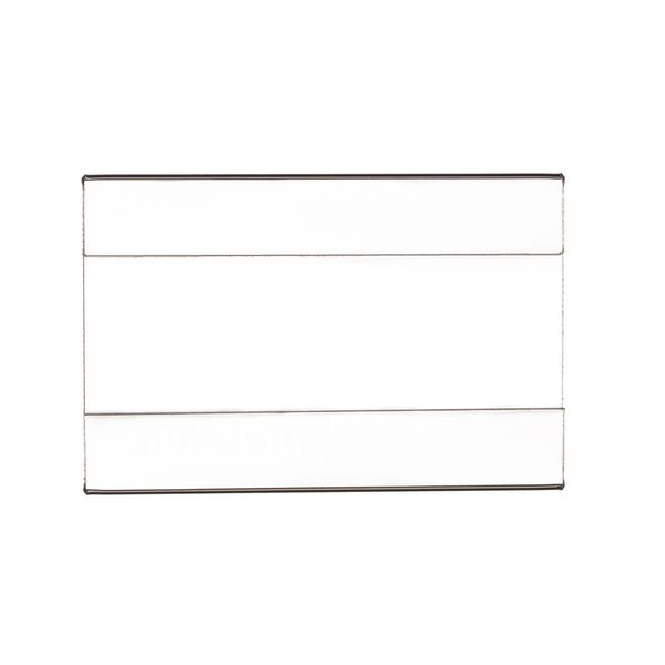 Display pubblicitario Nome in plastica acrilica Talso di cartolina per cartone Tassa Etichetta Etichetta Etichetta Mostra Promozione carta Clear T1.2mm Piccolo tipo piatto 50pcs