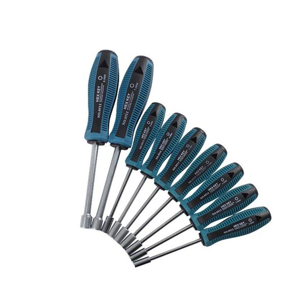 

batch head screwdriver pp handle multifunctional sleeve driver bit-holder ratchet socket screw hand tools tb sale