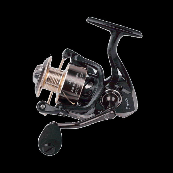 

baitcasting reels 7kg max drag model 4000 saltwater spinning fishing reel metal spool and swing arm 5.2:1 high speed