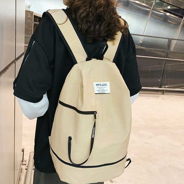 

backpack school high school collegiate high-capacity korean schoolbag of women students simple schoolbags for girls travel casual female bag