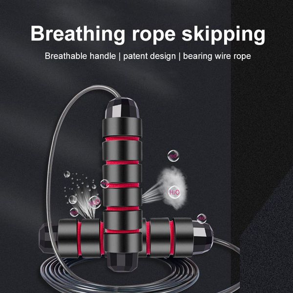 

jump ropes bearing rope professional adjustable skipping home gym slim body exercise jumping portable fitness equipment
