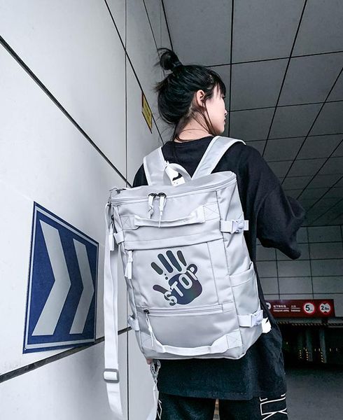 

backpack pb4152 trendy large-capacity high school student bag, leisure computer travel 2021