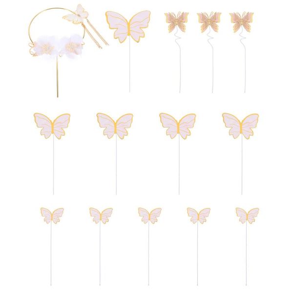

other festive & party supplies 1 set exquisite cake decors birthday ers inserting